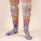 Birds of Paradise Gradient Compression Socks