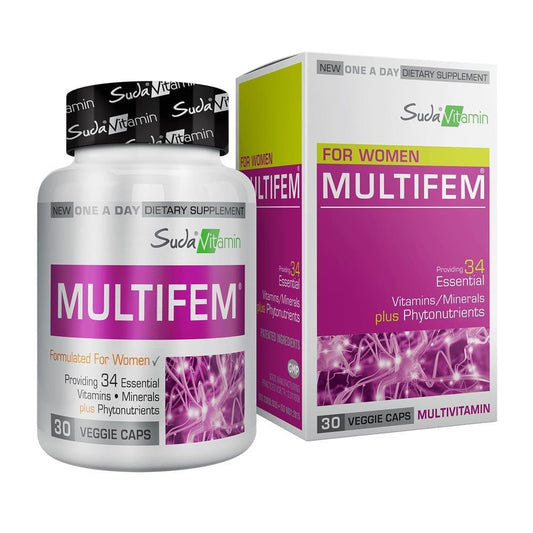 Women's Multivitamin Supplement 30 Capsules Daily Wellness Support