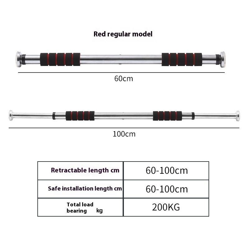 Indoor Doorway Pull-Up Bar Home Fitness Training Equipment