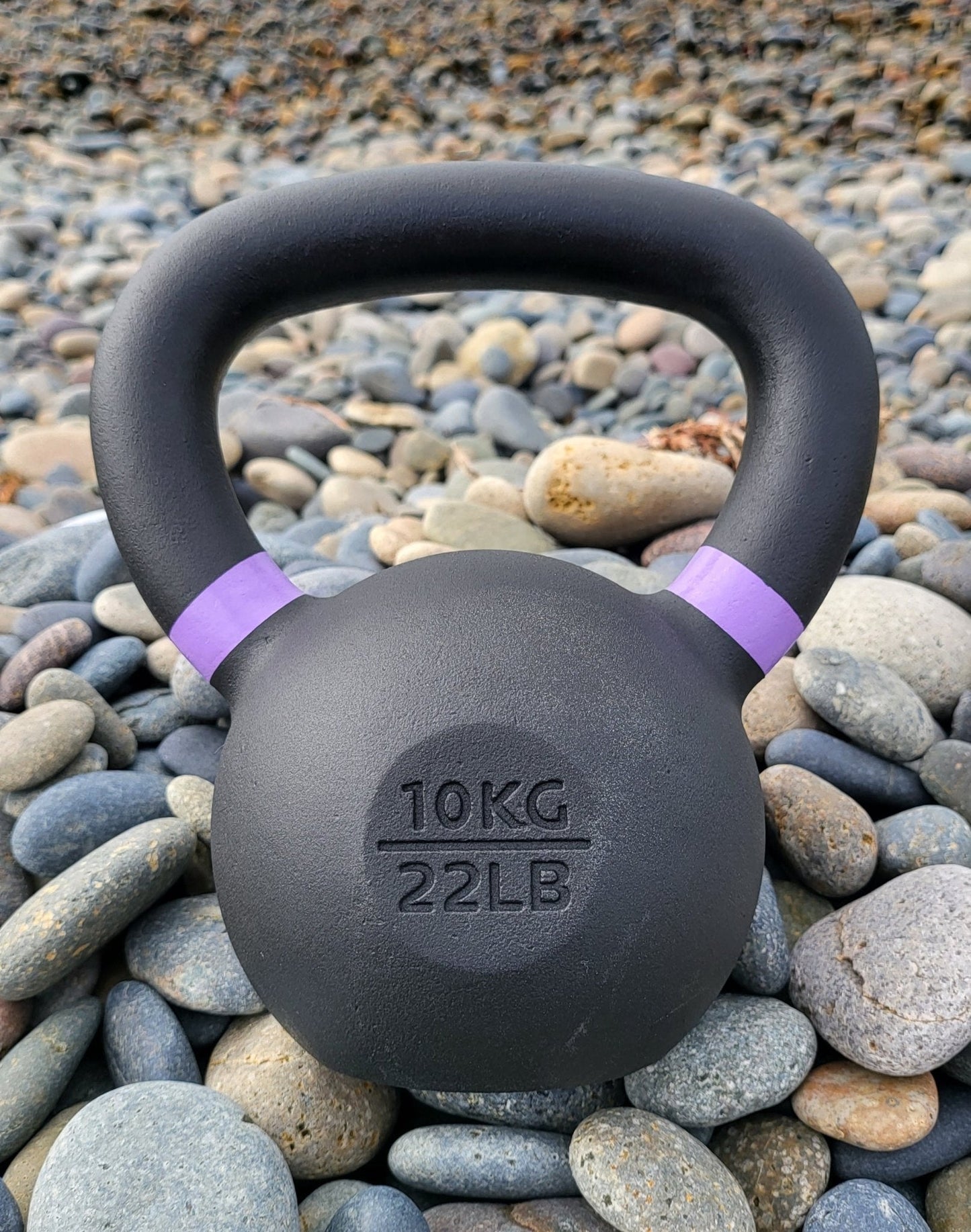 Powder Coated Cast Iron Kettlebell Strength Training Weight