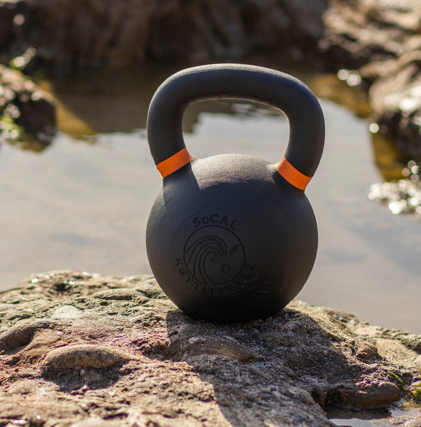 Powder Coated Cast Iron Kettlebell Strength Training Weight