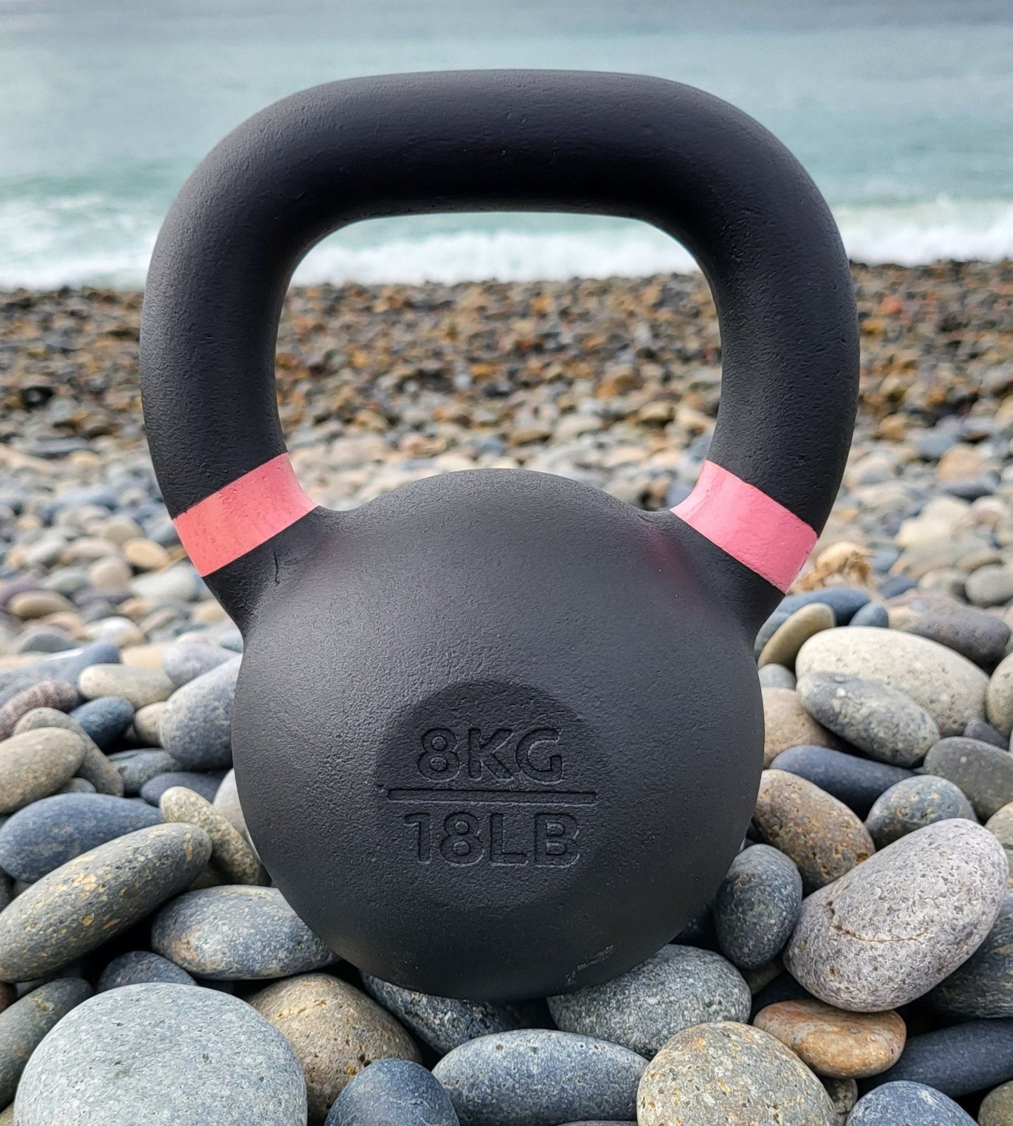 Powder Coated Cast Iron Kettlebell Strength Training Weight