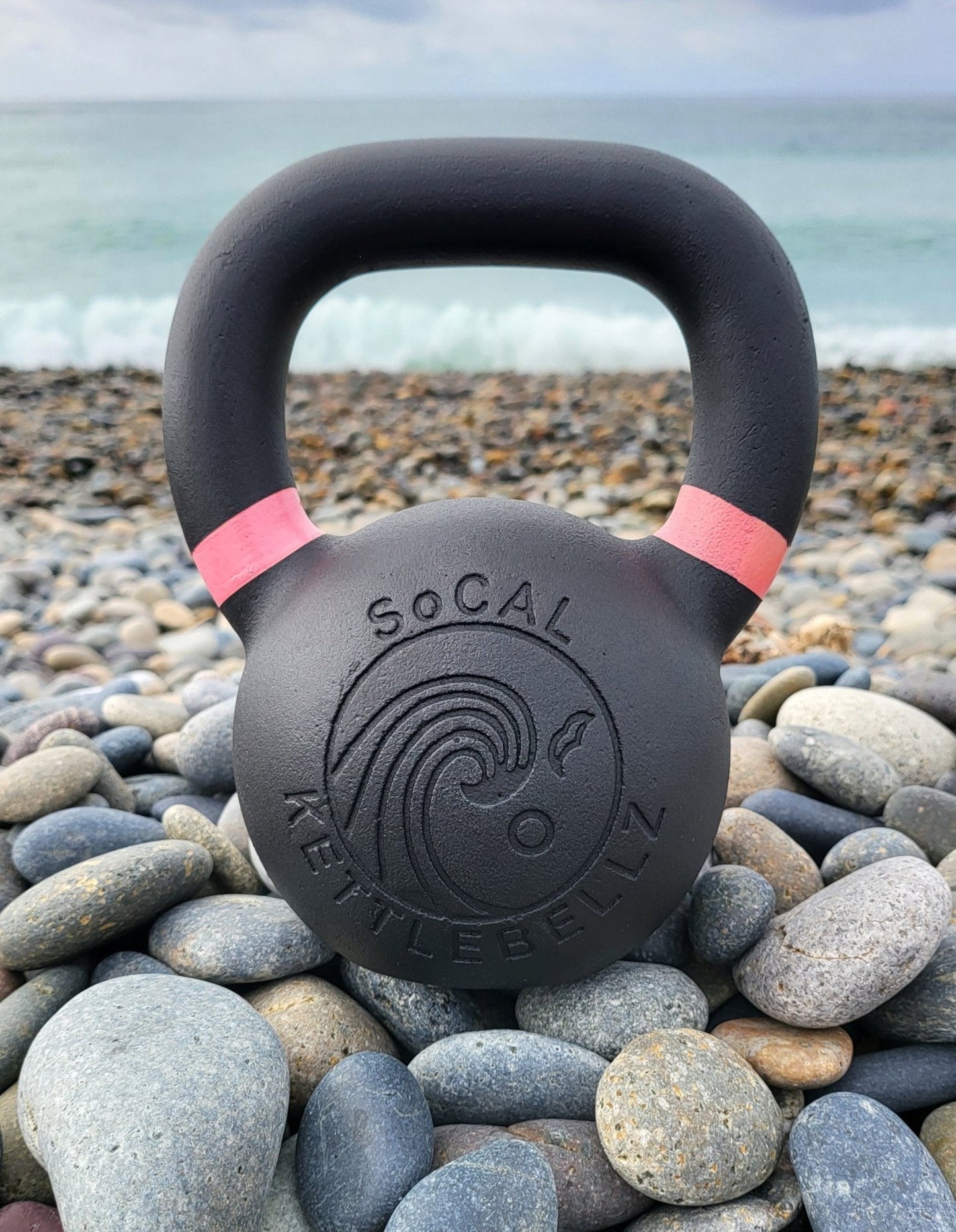 Powder Coated Cast Iron Kettlebell Strength Training Weight