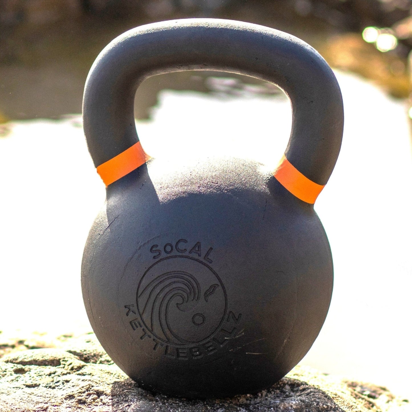 Powder Coated Cast Iron Kettlebell Strength Training Weight