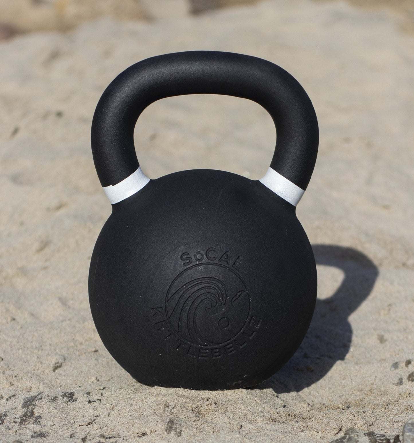 Powder Coated Cast Iron Kettlebell Strength Training Weight