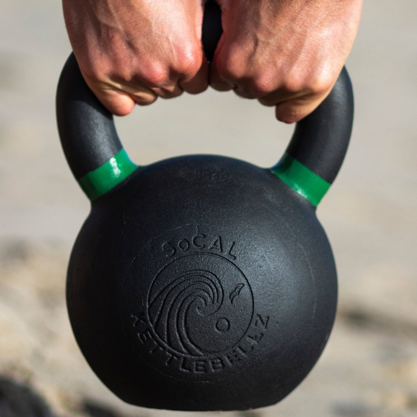 Powder Coated Cast Iron Kettlebell Strength Training Weight
