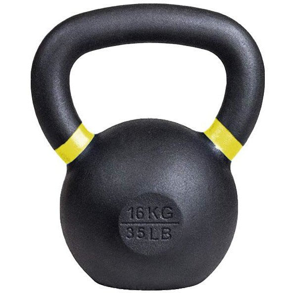 Powder Coated Cast Iron Kettlebell Strength Training Weight