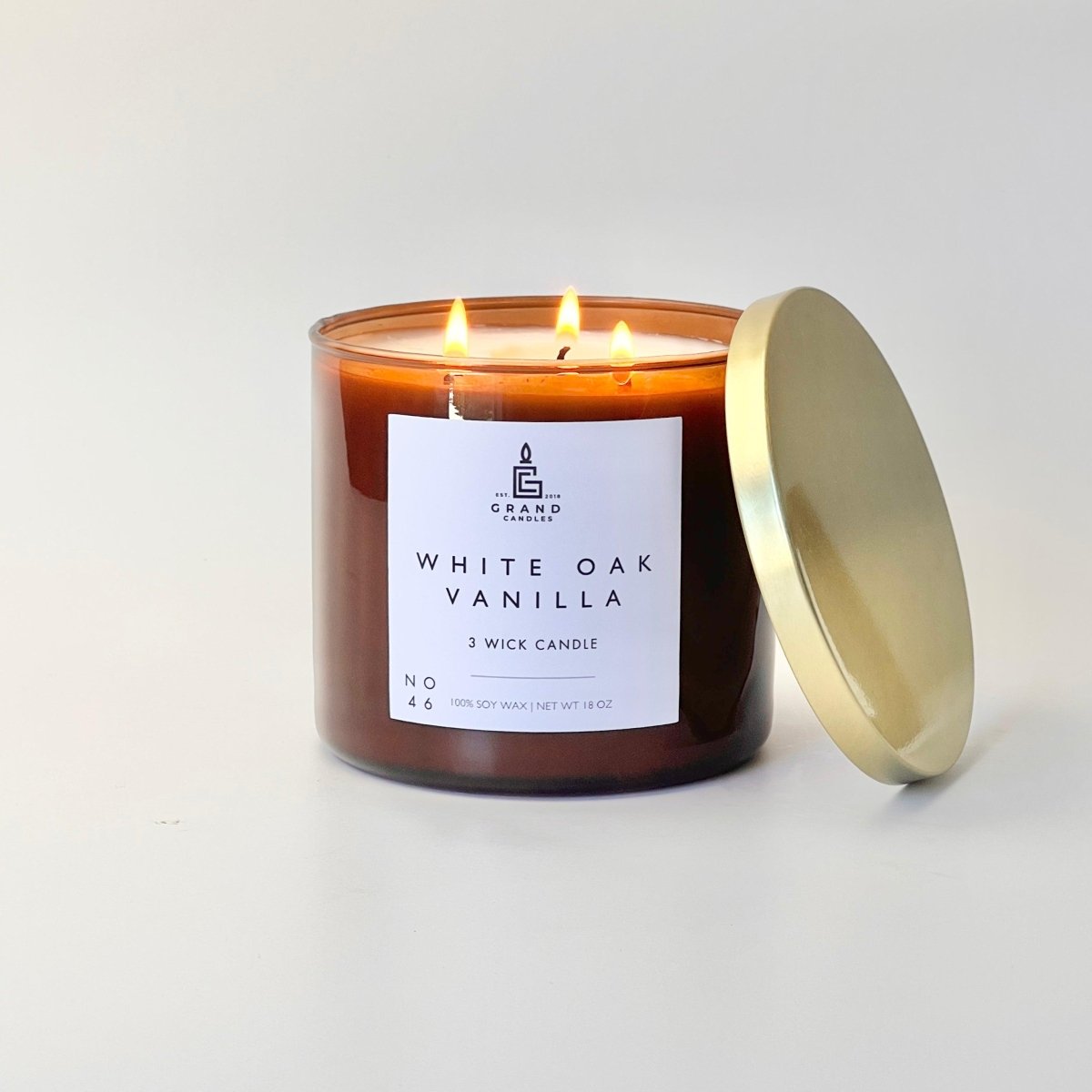 White Oak Vanilla Candle