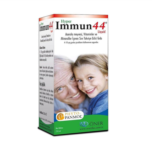 Hyper Immun 44 Liquid Multivitamin Supplement 150ml Natural Formula